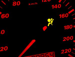 AirbagWarningLightCarDashboardInCloseup - Meineke Michigan Solvex Auto Meineke Car Care | Air Bags | Battle Creek MI